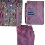 Women's Printed Kurta Pant with Dupatta Set