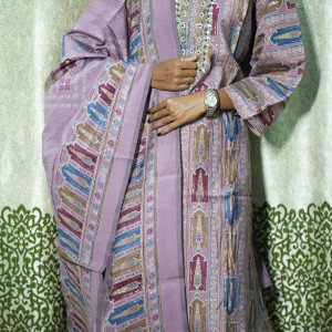 Women's Printed Kurta Pant with Dupatta Set